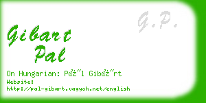 gibart pal business card